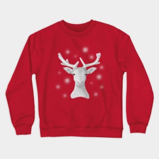 The Snowy Reindeer Crewneck Sweatshirt